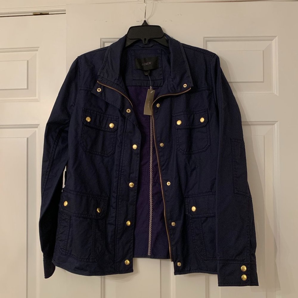 BRAND NEW J. Crew Women's Navy Jacket